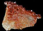 Red Vanadinite Crystal Cluster - Morocco #38525-1